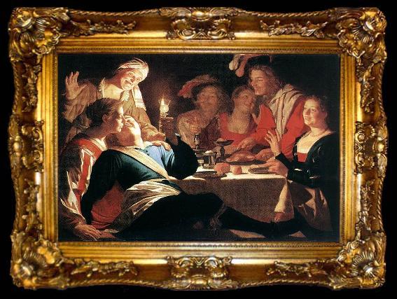 framed  Gerard van Honthorst The Prodigal Son, ta009-2